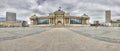 HDR panorama picture of Sukhbaatar Square and Parliament State Great Khural building Royalty Free Stock Photo